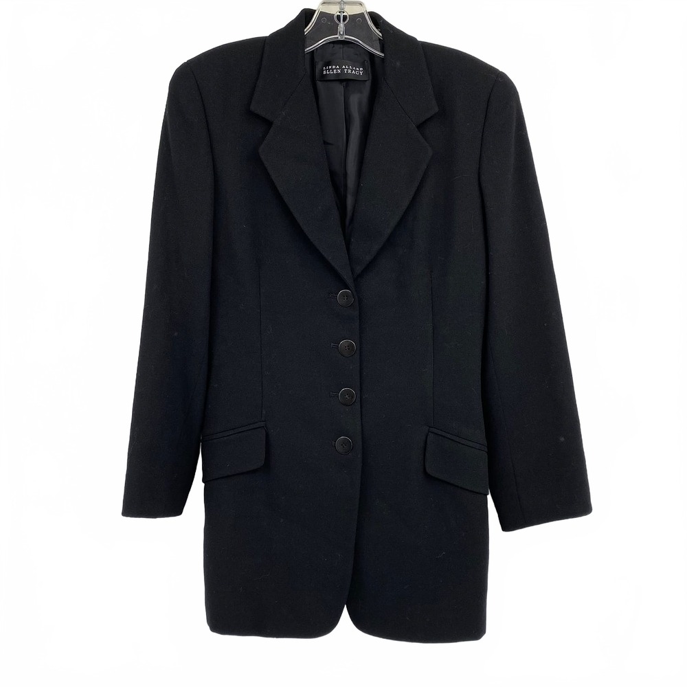Ellen Tracy Black Vintage Blazer | Womens 2